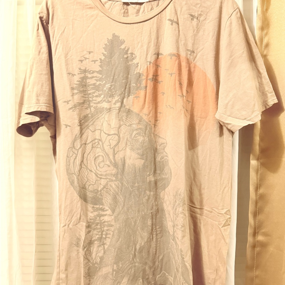 Junk Food Clothing Tan Short Sleeve Tee